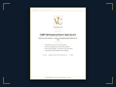 GBP Optimization Kit